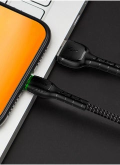 Data Cable Star Stone Series USB-A to USB-C, 100 cm Black-RTC-N16C-B