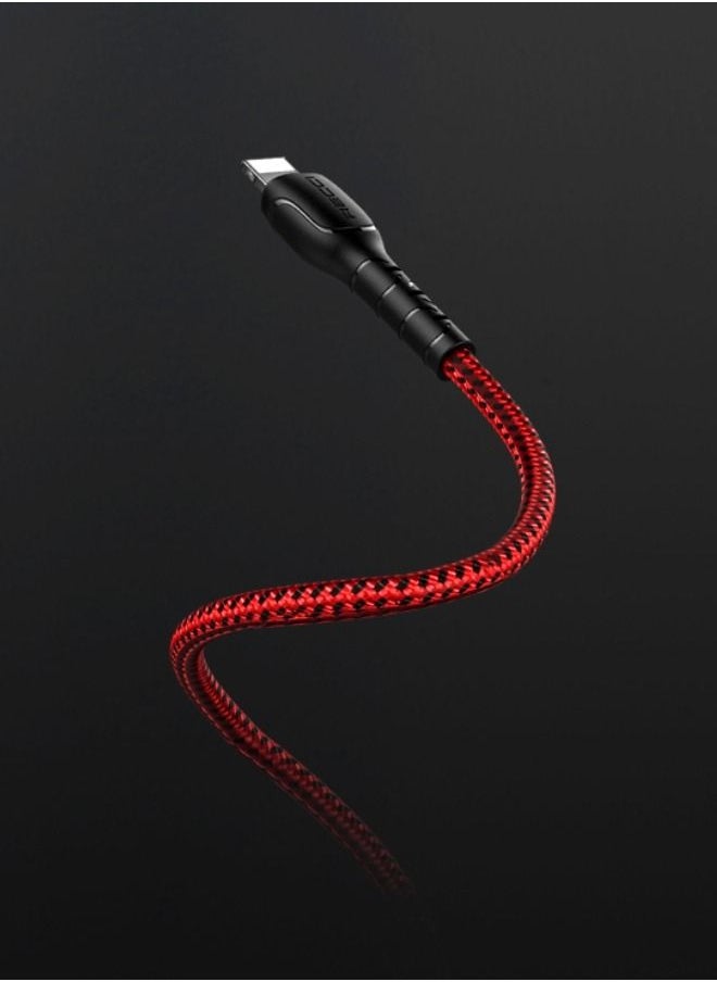 Recci - Data Cable Star Stone Series USB-A to USB-C, 100 cm Black-RTC-N16C-B - Image 1