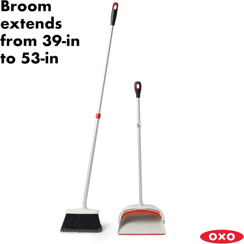 OXO OXO Good Grips Large Sweep Set with Extendable Broom85  12  - Image 2
