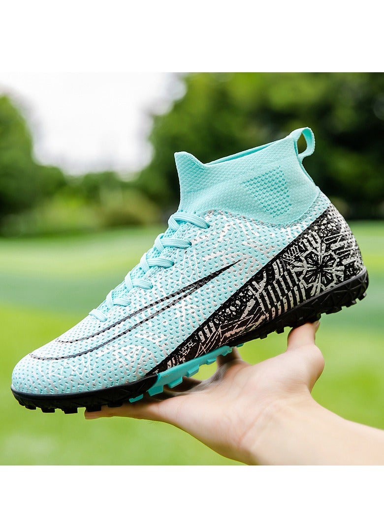 general Kids Soccer Boots - Boys Artificial Soccer Boots - Outdoor Training High Top Soccer Boots Training Shoes - Image 2