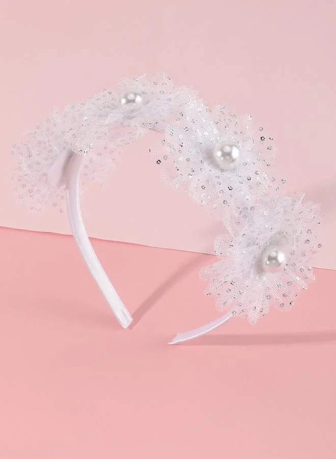 Take Two Solid Flower Hair Clasp