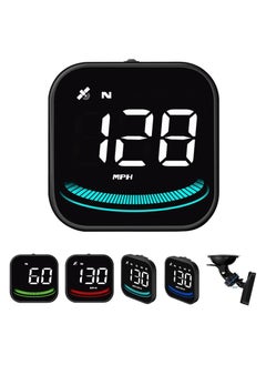 SHEZA STAR G4 Digital GPS Speedometer, Car HUD Head Up Display with Speed MPH Compass Fatigued Driving Alert Overspeed Alarm Trip Meter for Cars  - Image 1