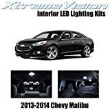 XtremeVision Interior LED for Chevy Malibu 20132014 5 Pieces Pure White Interior LED Kit  Installation Tool