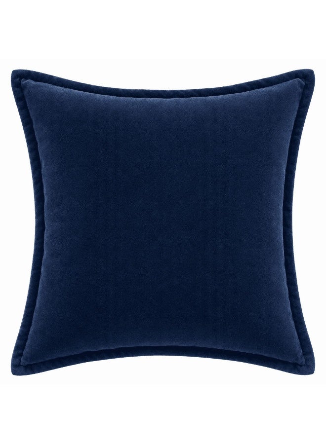 Space Embrace Velvet Cushion Cover, Square Decorative Pillow for Sofa, Bed - Image 1