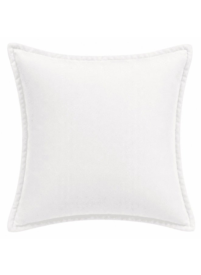 Space Embrace Velvet Cushion Cover, Square Decorative Pillow for Sofa, Bed - Image 1
