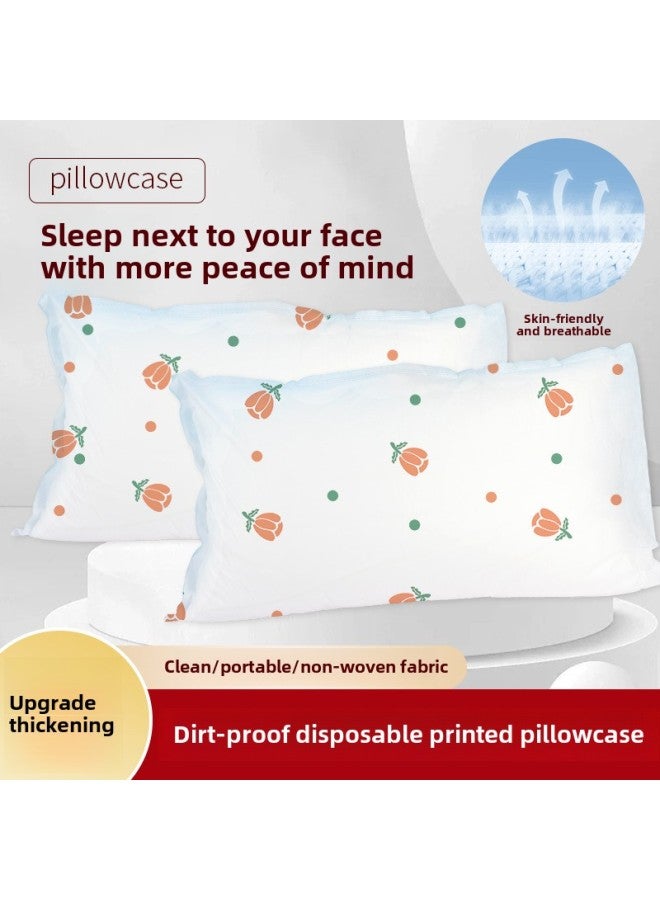 Disposable Thickened Pillowcase Travel Pillow Extra Thickened Pillowcase Dirty Air-isolating Pillowcase For Hotel And Hotel-Color:Disposable Pillowcases [individually Packaged (two In A Pack)] - Image 2