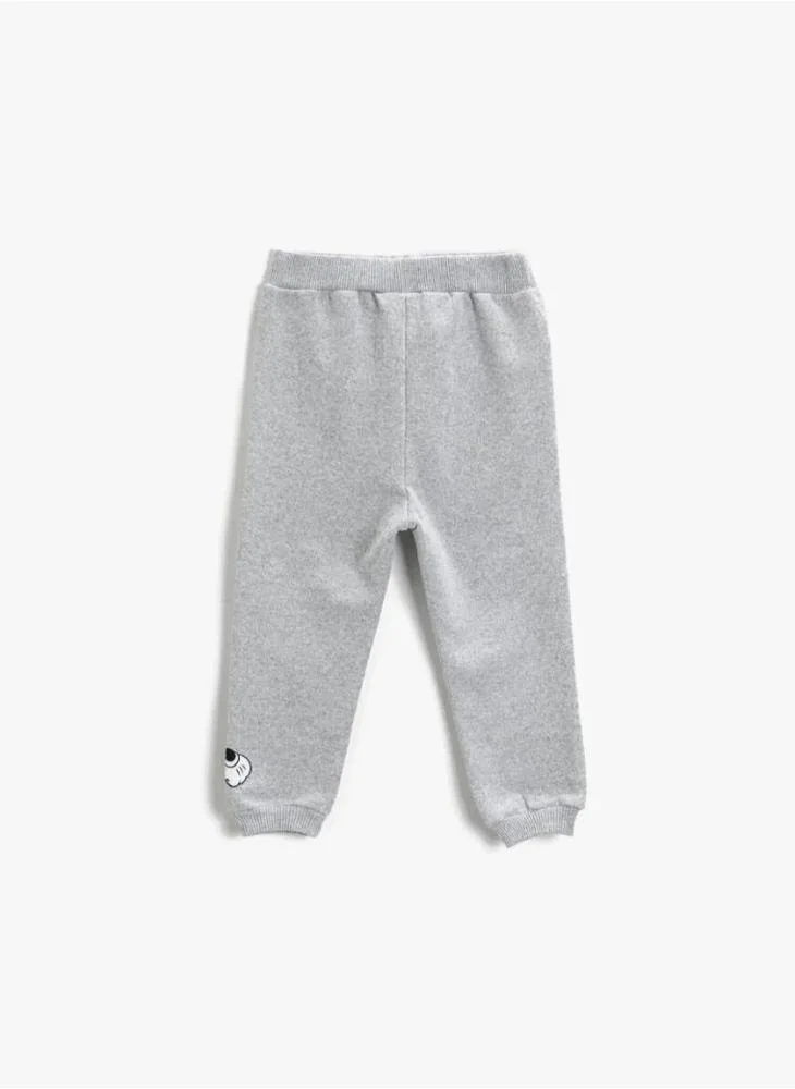 KOTON Mickey Mouse Printed Jogger Sweatpants Licensed