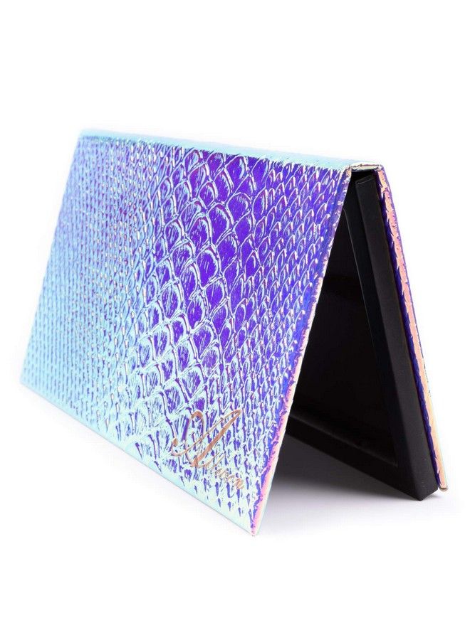 Allwon Magnetic Palette Mermaid Empty Makeup Palette With Mirror And 20Pcs Adhesive Empty Palette Metal Stickers For Eyeshadow Lipstick Blush Powder - Image 2