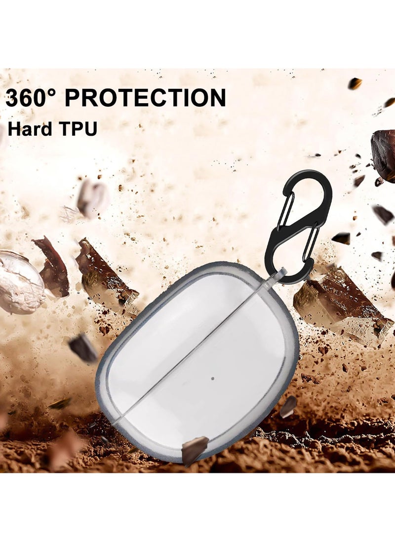Clear Case for Baseus Bowie E17,Shockproof Design Full Protective Soft Transparent TPU Case with Keychain and Cleaning Pen-Clear