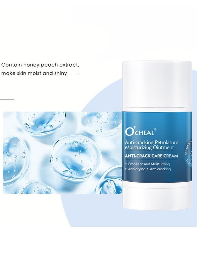 OCHEAL Anti Cracking Petrolatum Moisturizing Ointment Anti Drying Anti Crack Care Cream for Foot Hand and Lips Cracked Repair Body Cream Cracked Feet Cream Repair and Softens Skin Moisturizer 40g - Image 2