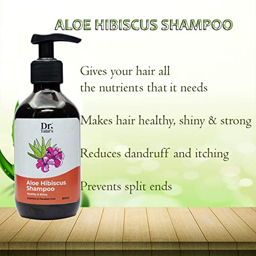 DR. TALAT'S Dr Talat's Dream care Shampoo (300 Ml, Aloe Hibiscus) - Image 3