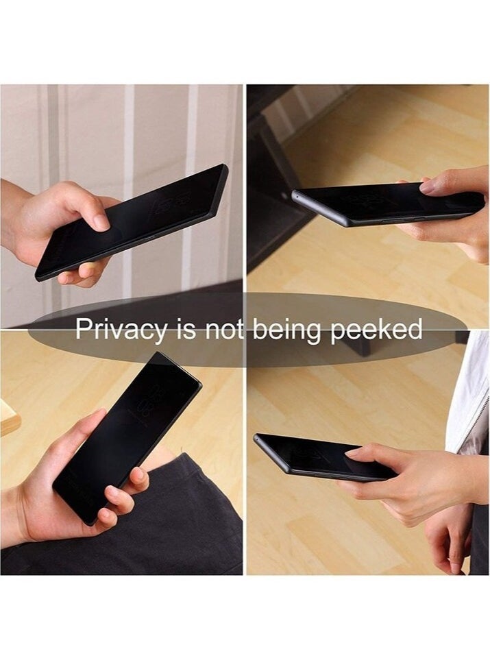 Raxoom Privacy Screen protector compatible with Samsung Galaxy S8 Screen Protector Tempered Glass [Anti-Glare][HD Full Coverage][Easy Installation][Scratch Resistant][9H Hardness] - Image 2