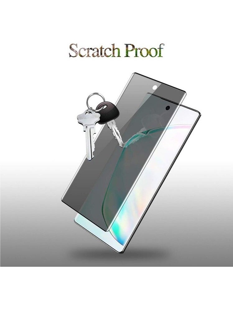 Raxoom Privacy Screen protector compatible with Samsung Galaxy S8 Screen Protector Tempered Glass [Anti-Glare][HD Full Coverage][Easy Installation][Scratch Resistant][9H Hardness] - Image 3