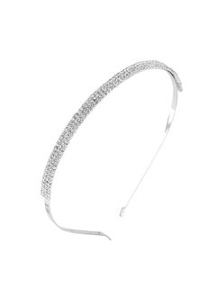 Hair Band For Girls & Women Hair Accessories For Women Hairband For Women Head Band Bridal Crystal Headpeice Hairband For Women Birthday Gift For Women & Girls (Crystal Hair Band)