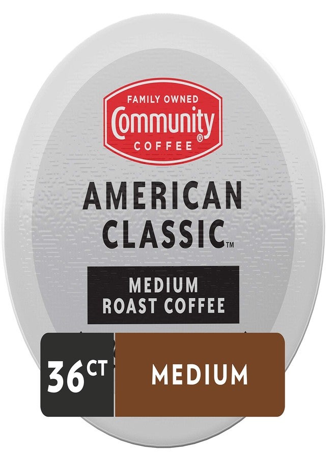 Community Coffee American Classic 36 Count Coffee Pods, Medium Roast, Compatible with Keurig 2.0 K-cup Brewers, 12 Count (Pack of 3) - Image 2