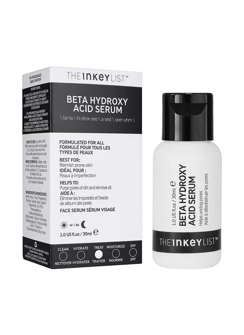 Inkey Beta Hydroxy Acid Serum - 30ml