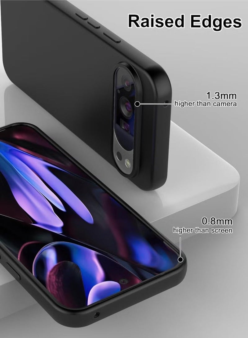 MUNTAQI Google Pixel 9 Pro XL Case – Liquid Silicone Protective Cover, Anti-Fingerprint, Shockproof, Anti-Scratch, Slim and Lightweight for Pixel 9 Pro XL – Durable Drop Protection - Image 4