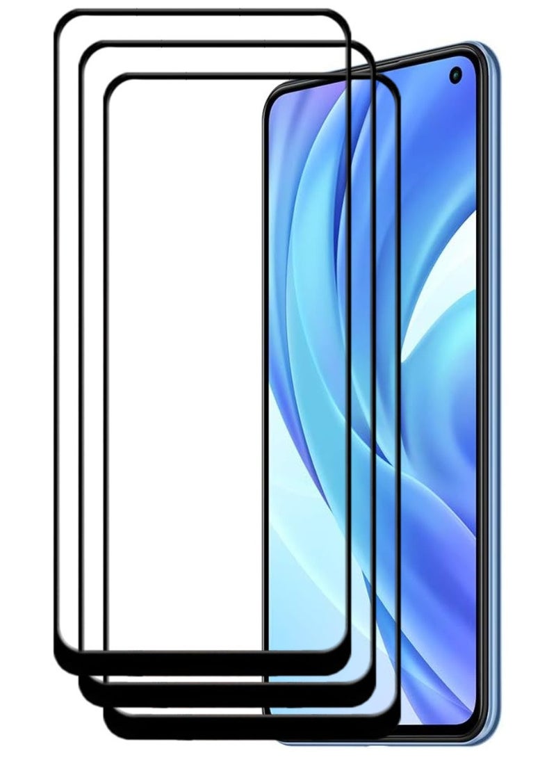 ACLIX 3 Pieces Antistatic ESD Dustproof Premium Quality High Definition Tempered Glass Screen Protector Designed For Xiaomi Mi 11 Lite - Image 1