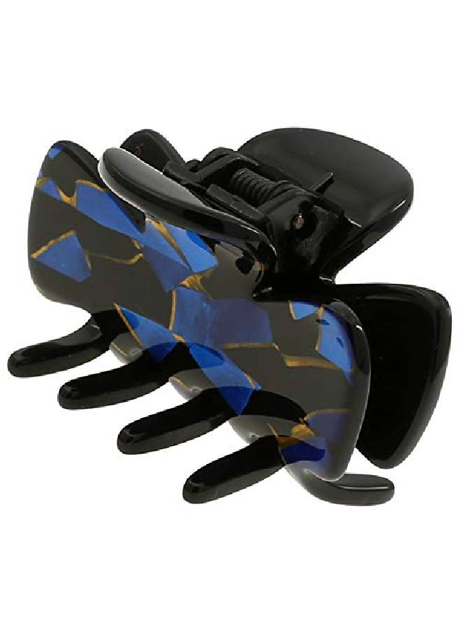 CAMILA Paris Cp2439 French Hair Clip For Women Large Blue Handmade Girls Hair Claw Clips Jaw Fashion Durable And Styling Hair Accessories For Women Strong Hold No Slip Grip Made In France - Image 2