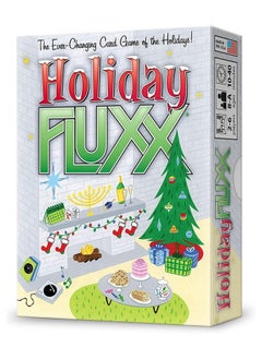لوني لابس لعبة بطاقات Looney Labs Holiday Fluxx - احتفل بالأعياد مع لاعبين من 2 إلى 6 لاعبين  - Image 1