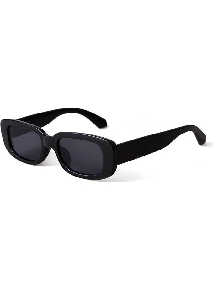 Classic and sophisticated black sunglasses combine timeless elegance with full sun protection to give you a confident look that's suitable for every occasion - Image 1