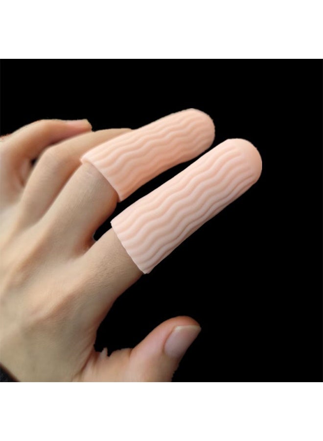 5-Piece Finger Cots, Gel Finger Tips Protector, Finger Sleeves for Protector Finger Cracking, Dermatitis - Image 5