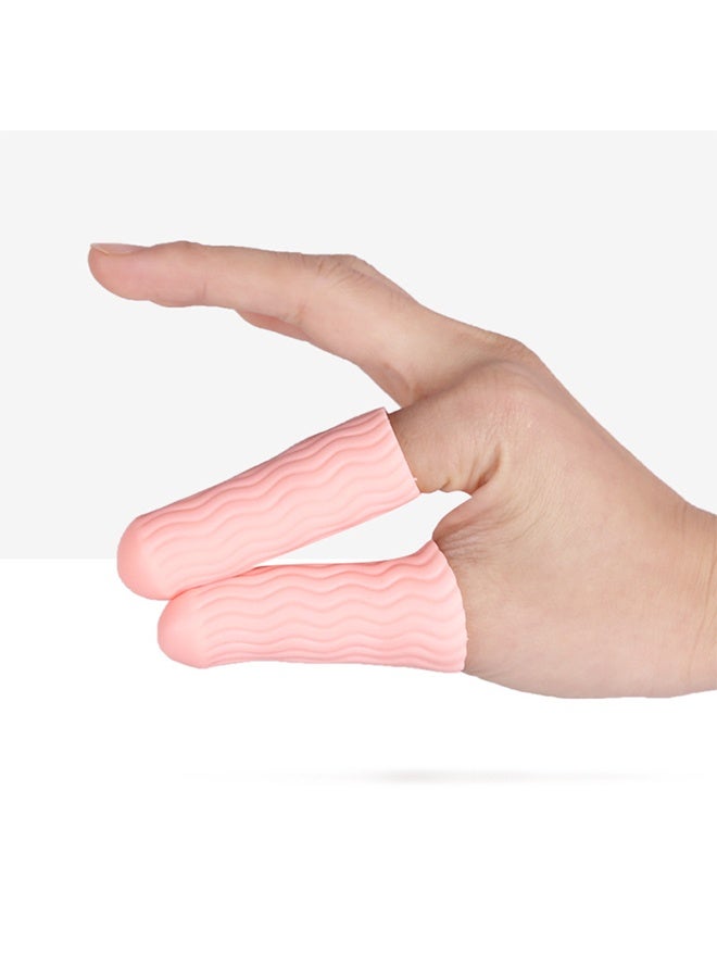 5-Piece Finger Cots, Gel Finger Tips Protector, Finger Sleeves for Protector Finger Cracking, Dermatitis - Image 3