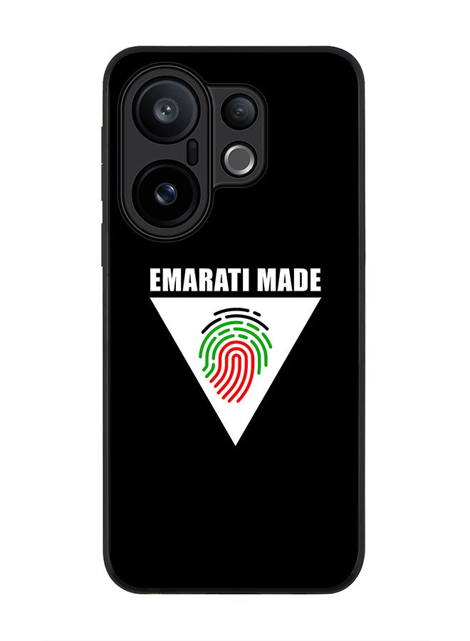 Stylizedd For vivo X200 FE / S30 Pro mini Case,Slim fit Camera Protection, Shockproof Thin Phone cover  - Emarati Made Triangle