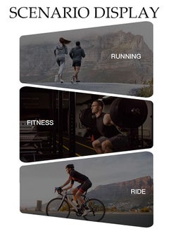 DUNISO Waist Bag for Men and Women Adjustable Crossbody Pack With Reflective Strip Hands-Free Shoulder Bag Carrying All Phones for Outdoors Workout Traveling Casual Running Hiking Cycling  - Image 5