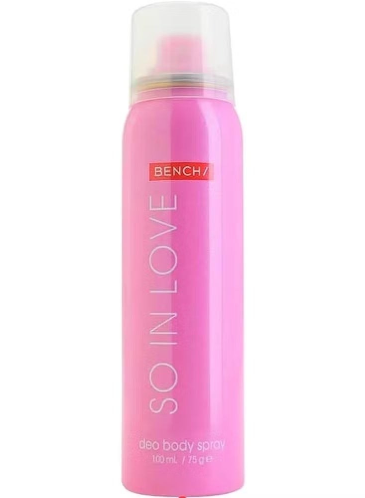 Bench Pink So In Love Dew Body Spray 100ml