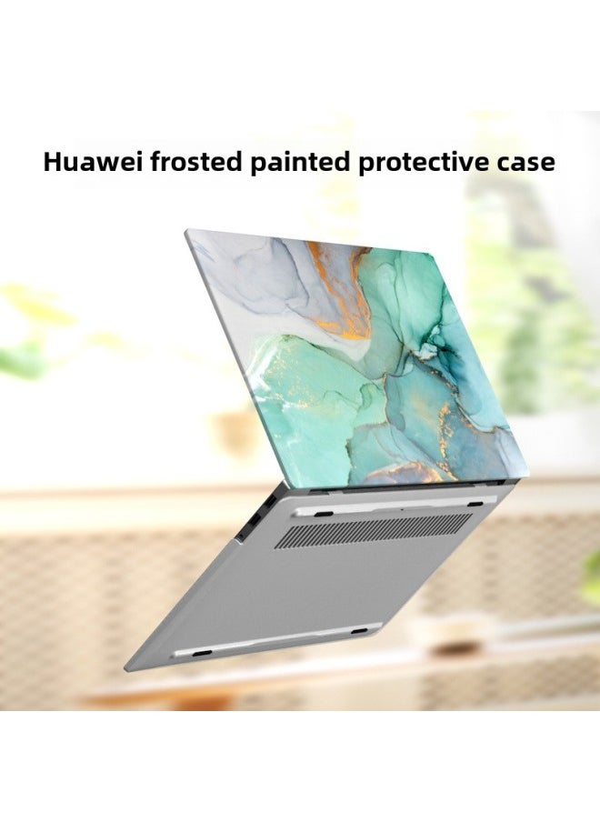 Generic - Decheng Applicable MateBookD14 15X Scratch-resistant Huawei Honor Laptop Protective Case-Color:DDC-786-Applicable Model:Huawei MateBook D14 2023 - Image 1