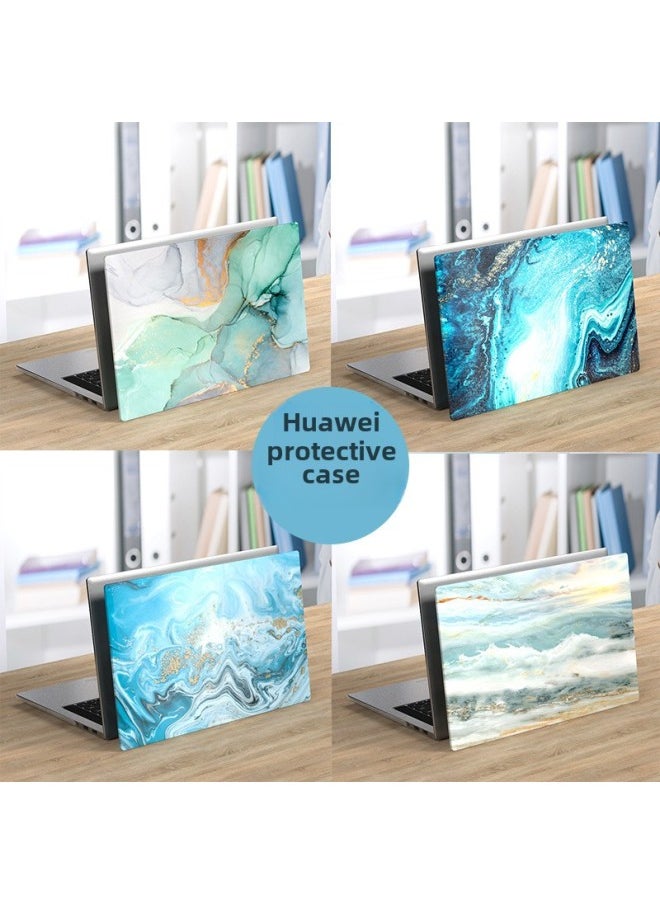 Generic - Decheng Applicable MateBookD14 15X Scratch-resistant Huawei Honor Laptop Protective Case-Color:DDC-786-Applicable Model:Huawei MateBook D14 2023 - Image 1