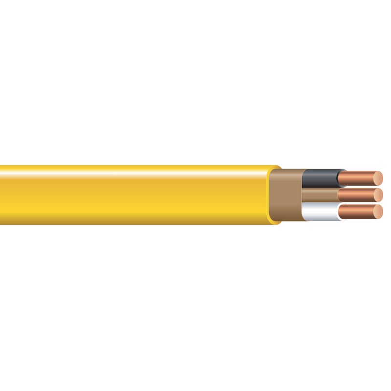 Southwire Romex SIMpull 25 ft 122 Solid CU NMB WG Wire 28828221