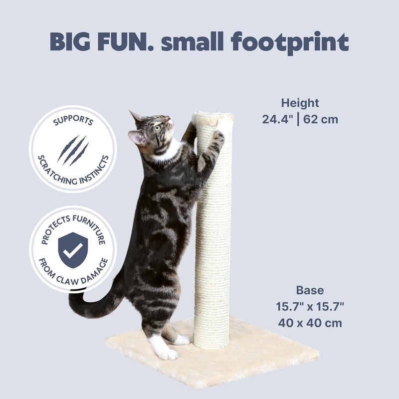Trixie Parla Scratching Post, 62 cm, Beige - Image 4