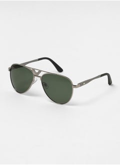 Haute Sauce The V-Bar Aviator Sunglasses - Space Grey  - Image 5