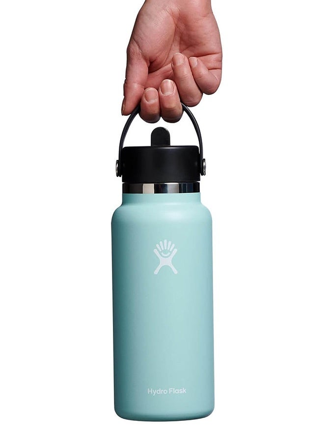 Hydro Flask 32 Oz Wide Flex Straw Cap Bottle - Insulated Stainless Steel - Wide Straw Lid, Non Spill, Leakproof, BPA-Free, Non-Toxic - Image 3