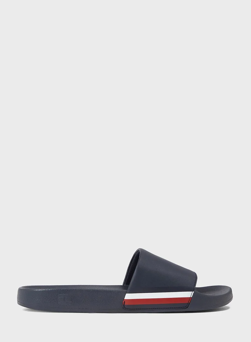 TOMMY HILFIGER Logo Print Flip Flop