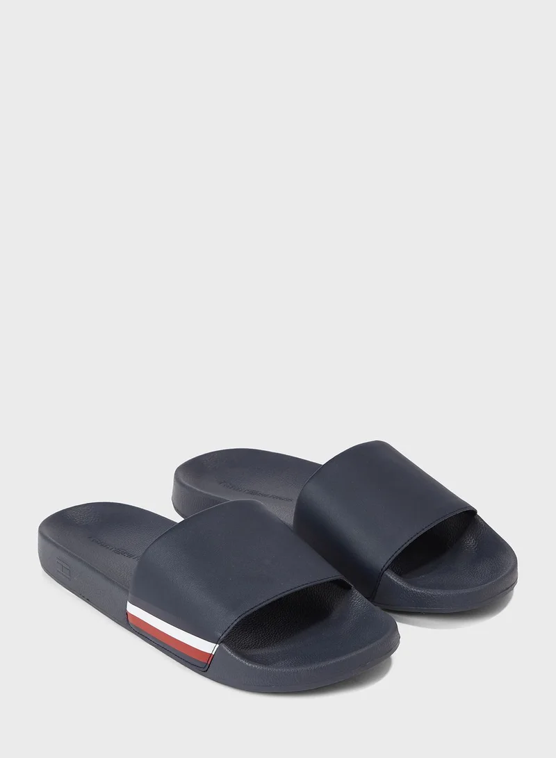 TOMMY HILFIGER Logo Print Flip Flop
