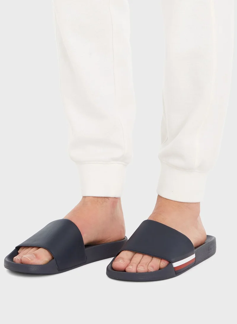 TOMMY HILFIGER Logo Print Flip Flop