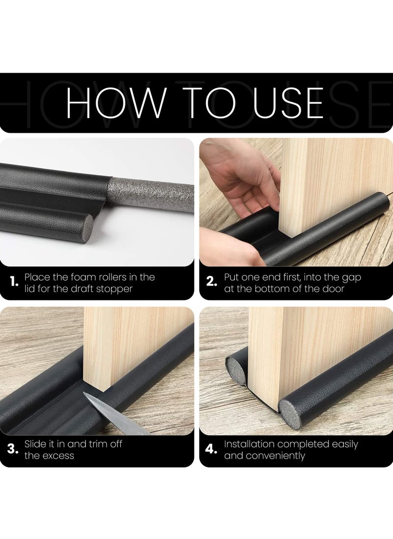 GOODONE2 - Door Draft Stopper - Energy-Efficient Seal for Temperature Control & Noise Reduction - Image 1
