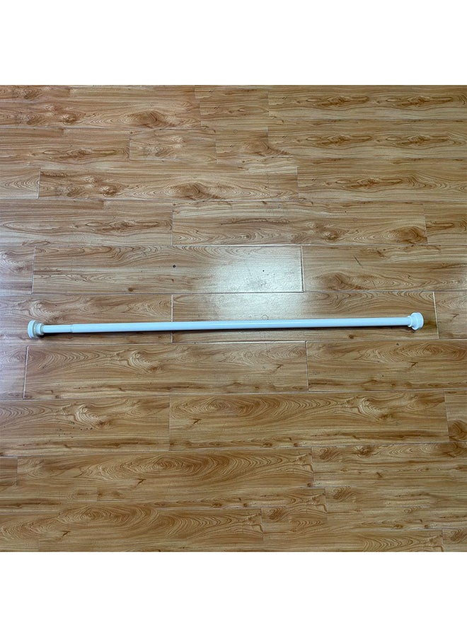 DANUBE HOME Danube Home Meadow Shower Curtain Rod 107-183cm White | Iron Decorative Curtain Rod For Living Room Bedroom  - Image 1
