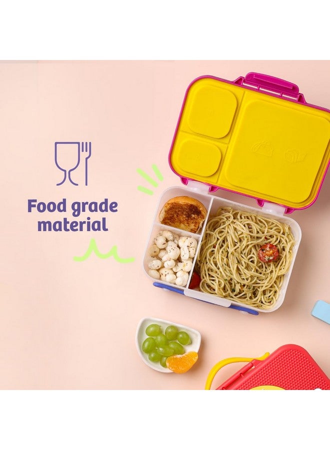 Rabitat Munchbee Tritan Lunch Box Sparky - 2 Years Brand Warranty | Lunch Box For Kids | Tiffin Box For Kids | Lunch Box For School  - Image 3