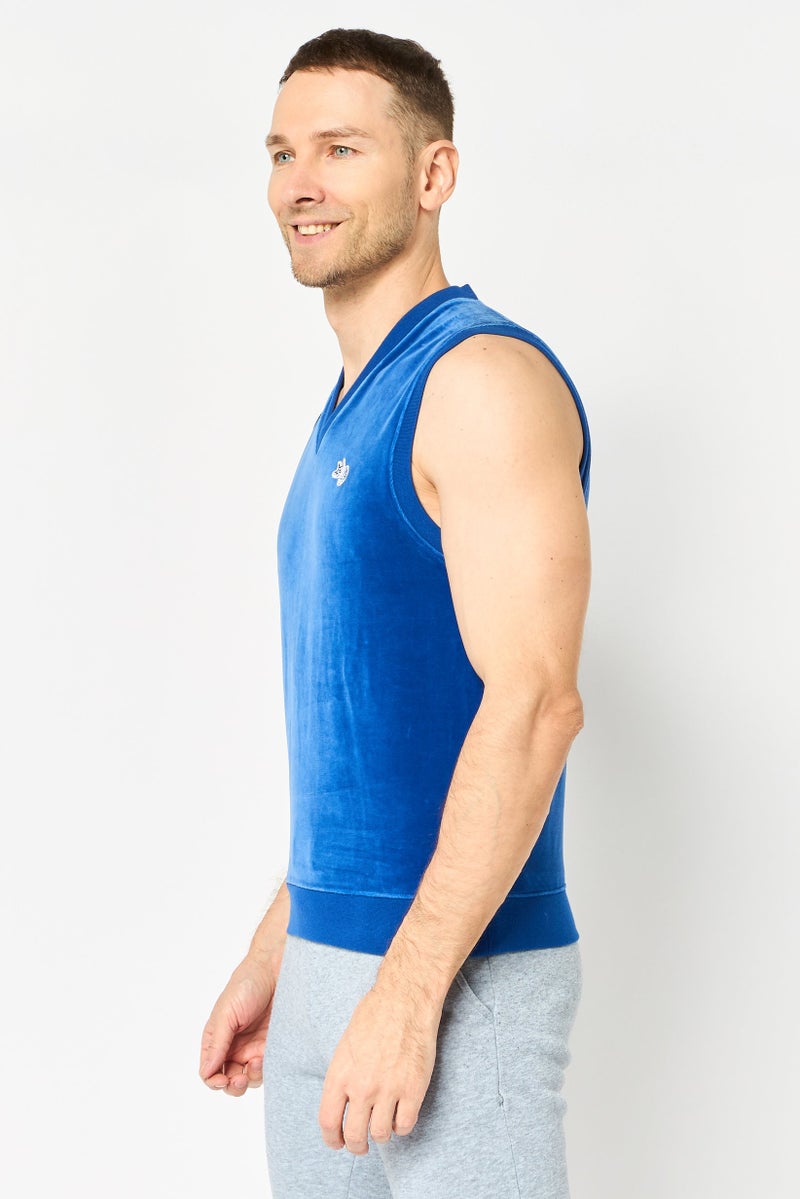 Puma X Noah Men Sportswear Fit Sleeveless Outdoor Vest, Blue - Image 2