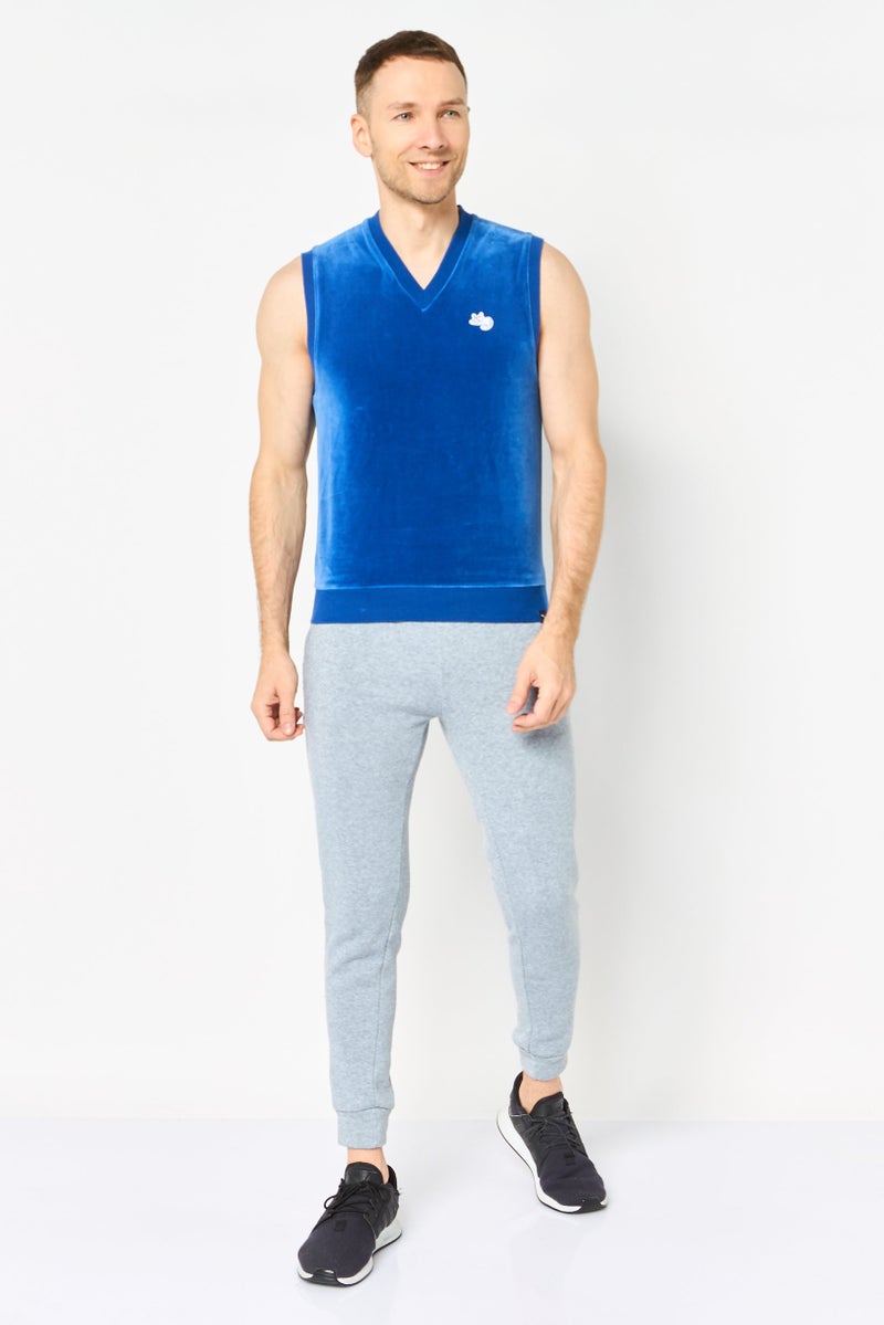 Puma X Noah Men Sportswear Fit Sleeveless Outdoor Vest, Blue - Image 4