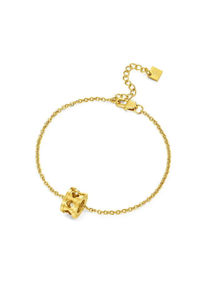 شيروتي 1881 Bande Gold Ladies Bracelet Classic and Refined Jewelry