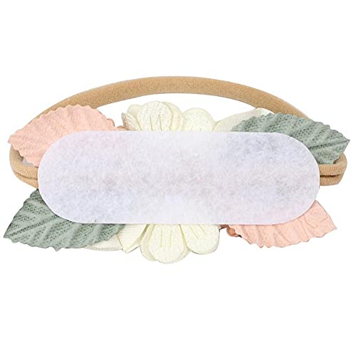 Toptim Baby Floral with Nylon Headbands for Newborn Girls Shower Photo (6 Colors) - Image 2