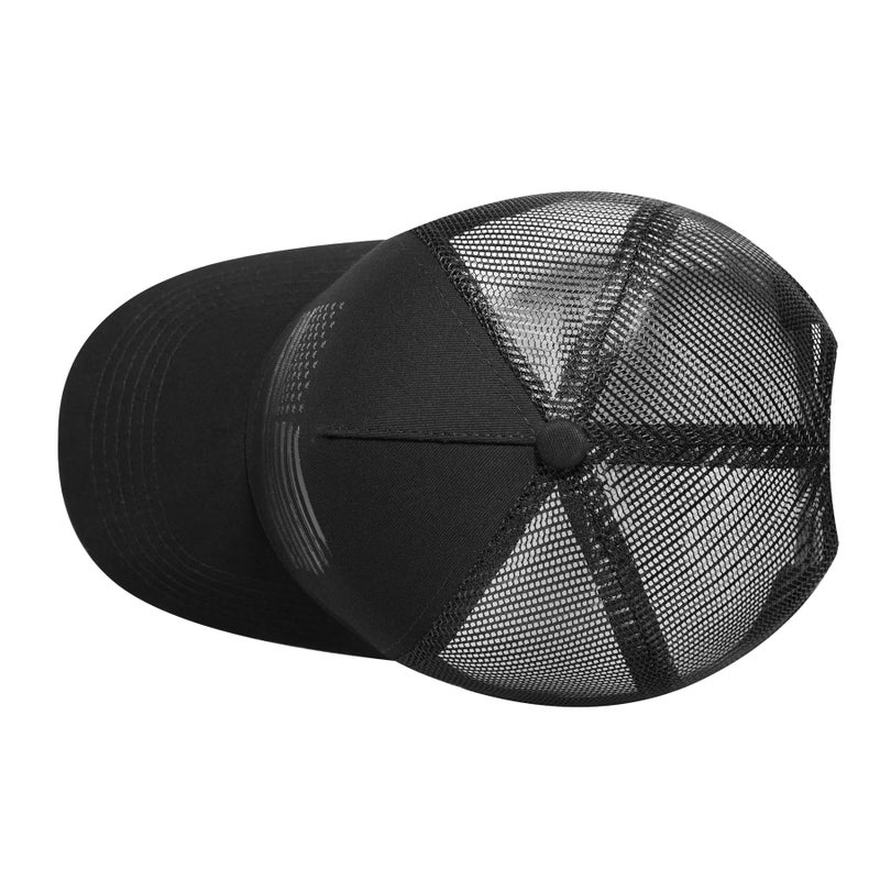 VIONLAN Baseball Cap, American Flag Trucker Hat for Men Women, Breathable Adjustable Fit Outdoor Mesh Snapback Hats - Image 4