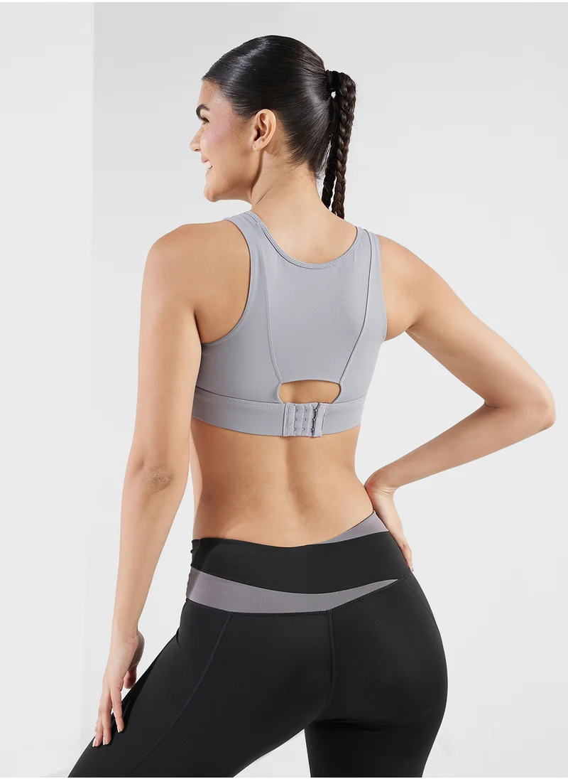 فورورد Full Coverage Sports Bra With Back Clasp