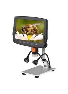 Generic 50-1000X 1080P High Resolution USB Digital Microscope with 9 Inch Large Clear Screen Remote Control for Plant Insect Observation Industrial Circuit Board Detection  - Image 1