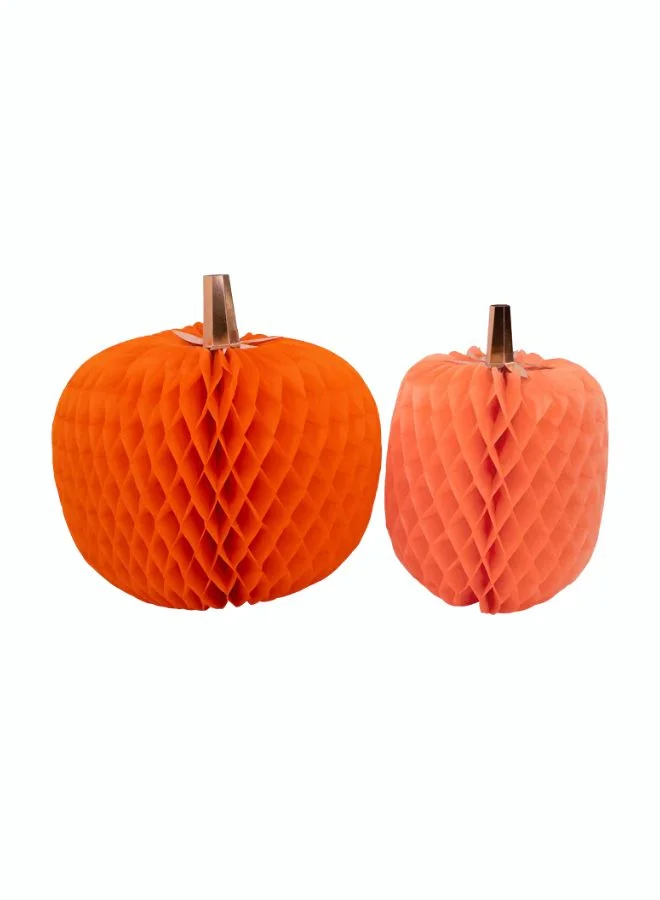 Meri Meri Giant Honeycomb Pumpkins